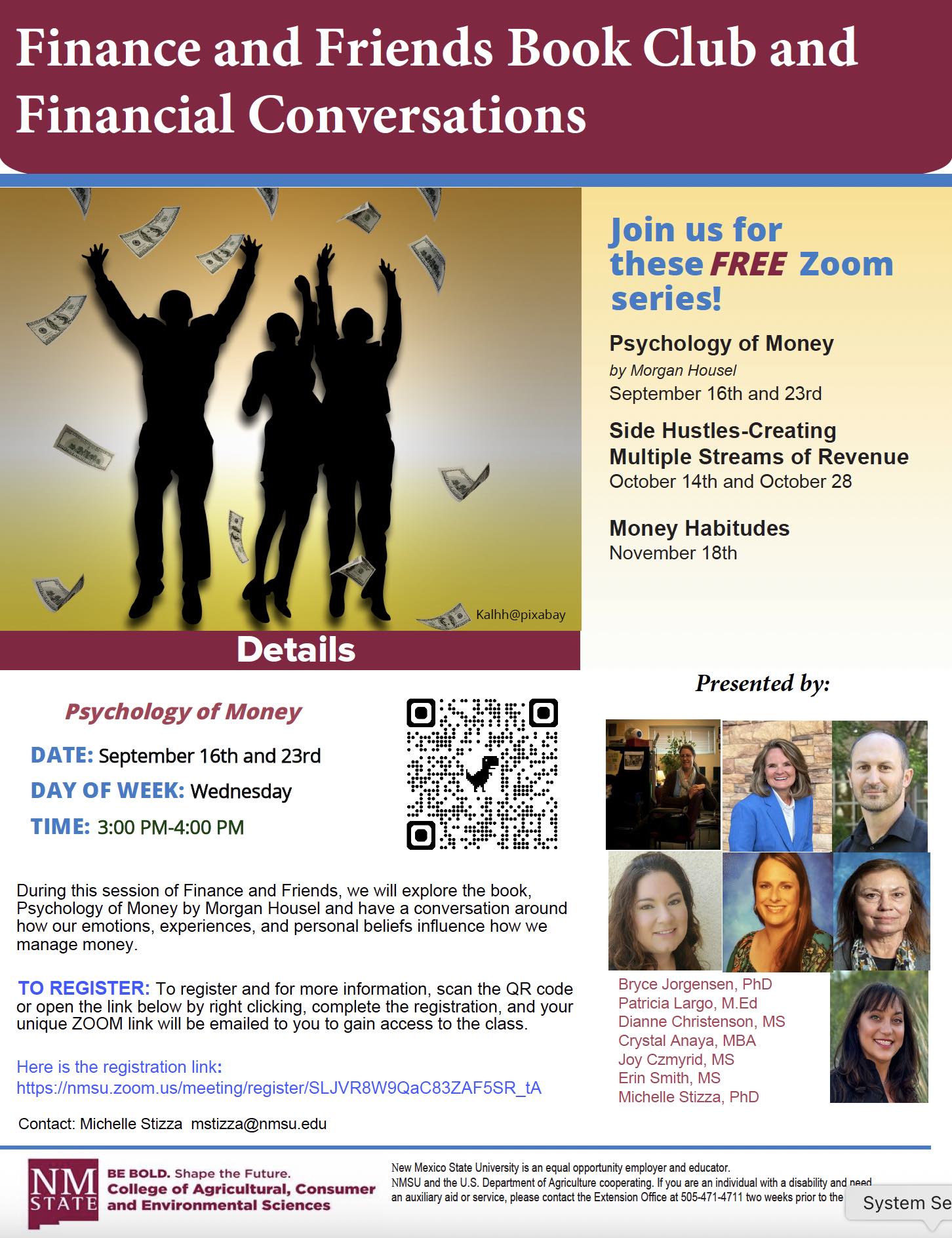 More information for the financial series