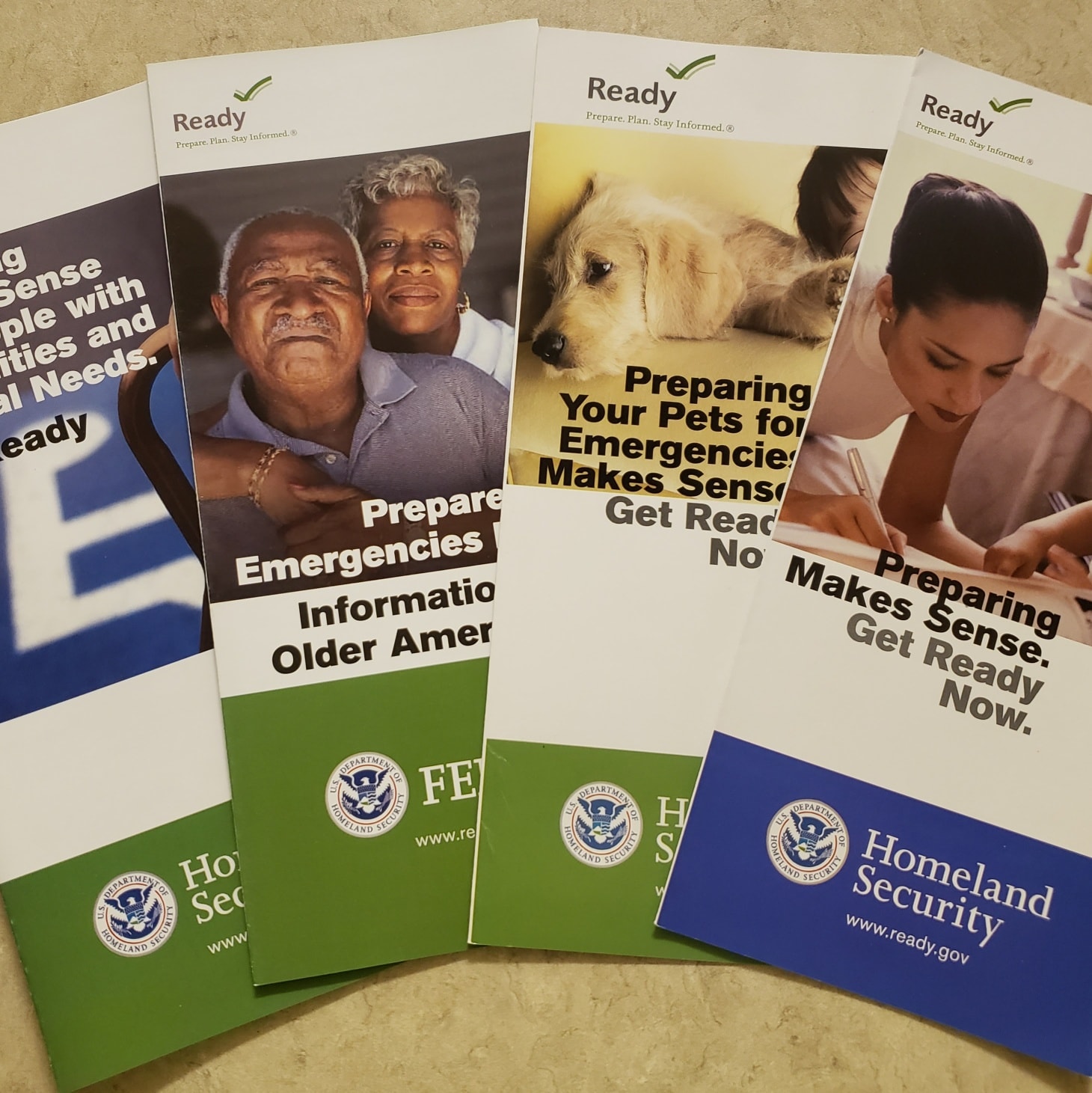 Fema's Collection of Informational Brochures