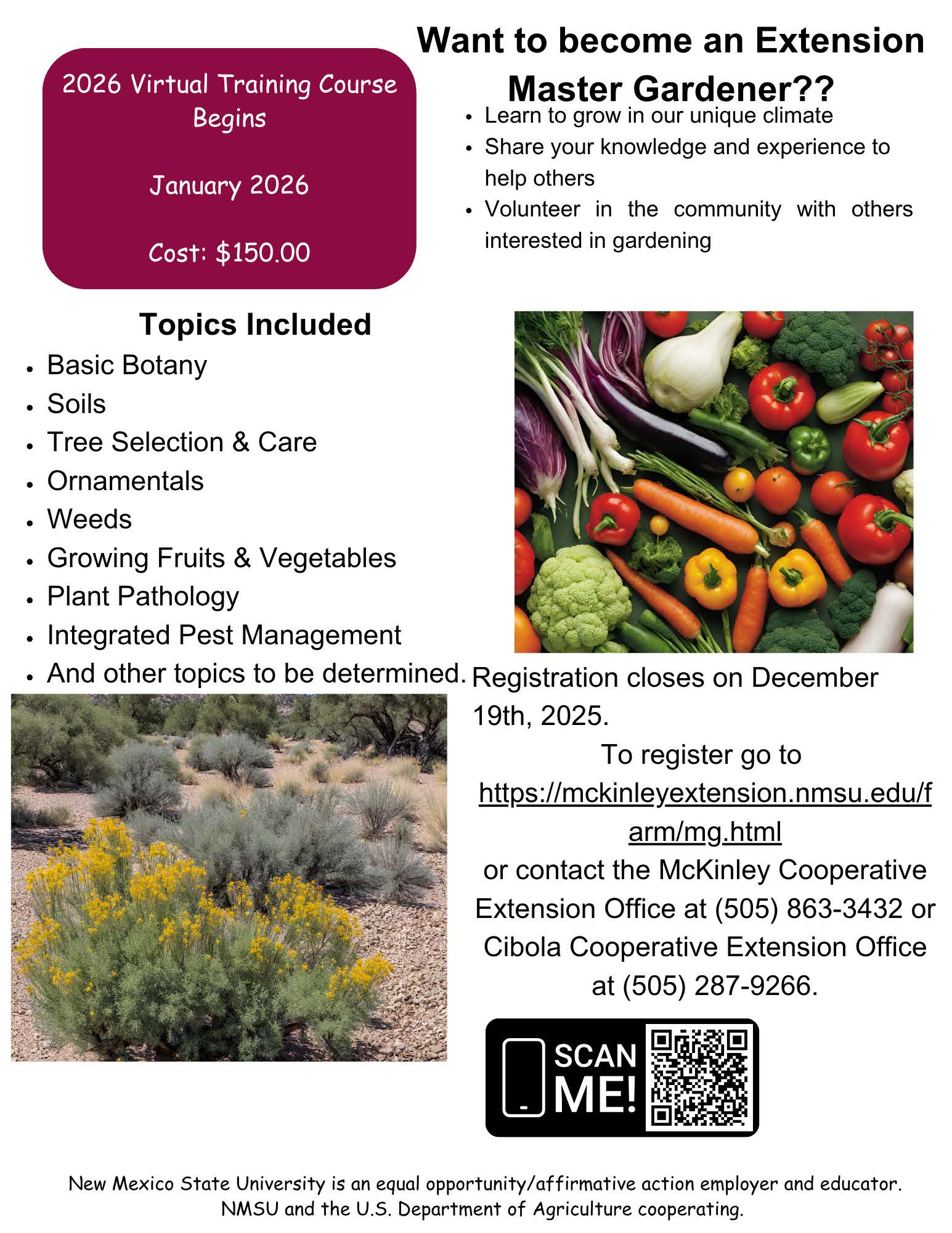 Master Gardener Flyer